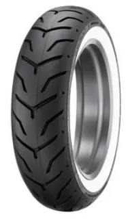 Picture of Dunlop D407 White Wall 180/65B16 Rear **PAYMENT BY EFT, PAYPAL OR C/C ONLY** 