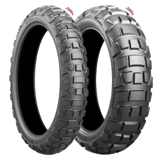 Picture of Bridgestone AX41 PAIR DEAL 110/80B19 + 150/70B18 *FREE*DELIVERY*
