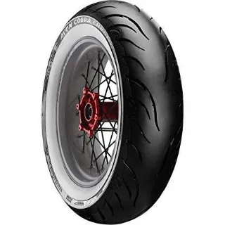 Picture of **PRE ORDER** Avon Cobra Chrome AV92 White Wall 180/70R16 Rear  **ETA JUNE 2026**