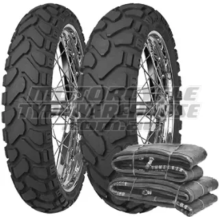 Picture of Mitas ENDURO TRAIL E07+ PAIR DEAL 100/90-19 + 140/80R17 *FREE*DELIVERY* **PAYMENT BY EFT, PAYPAL OR C/C ONLY**