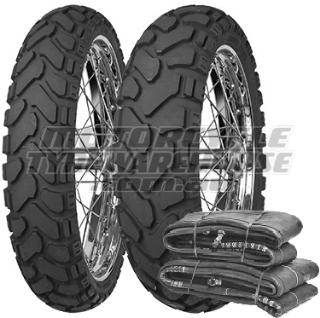 Picture of Mitas ENDURO TRAIL E07+ PAIR DEAL 100/90-19 + 140/80R17 *FREE*DELIVERY*