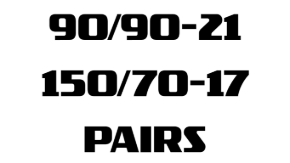 Picture for category 90/90-21 + 150/70-17