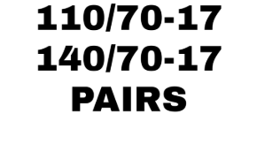 Picture for category 110/70-17 + 140/70-17